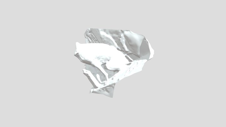 Zen Sitting Down 3D Model