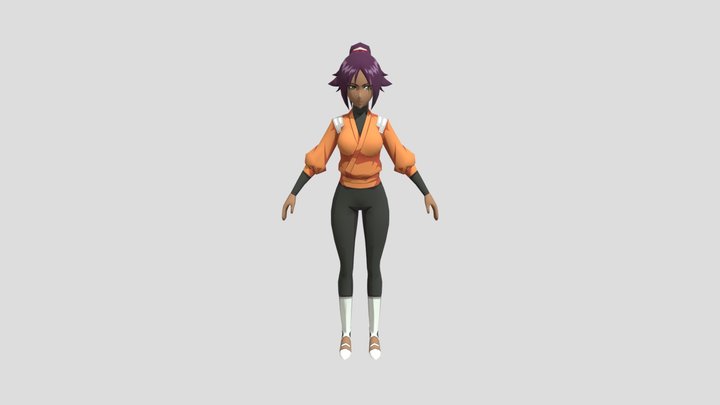 Cha Yoruichi 3D Model