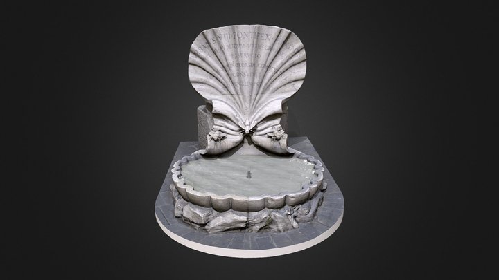 Fontana Delle Api 3D Model