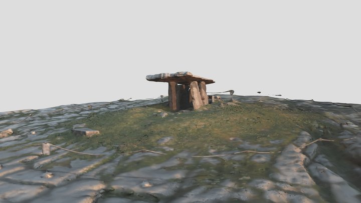 Poulnabrone Dolmen 3D Model