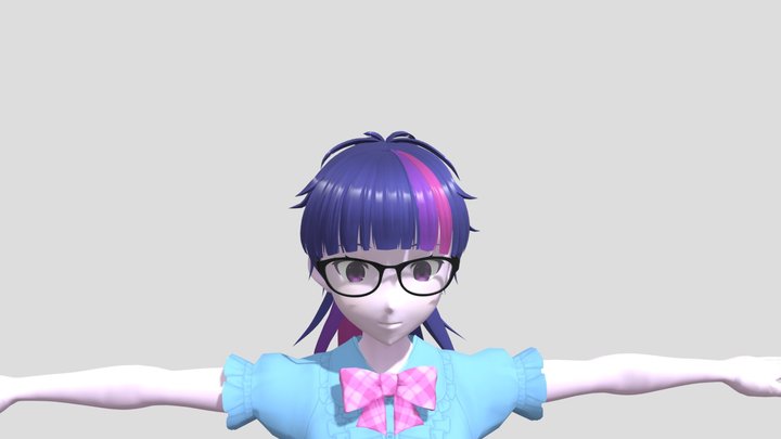 Twilight Sparkle 3D Model