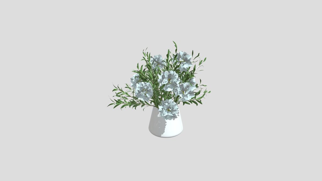 White Bloom Serenity