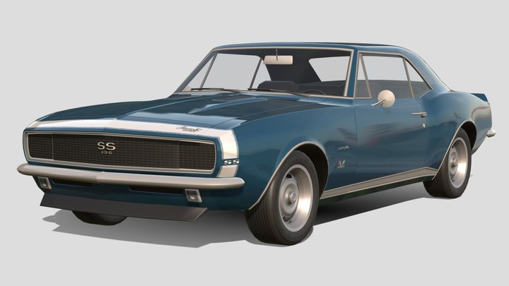 1967 Chevrolet Camaro SS – Modello 3D gratuito STL