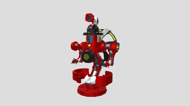 Rescue ACE - Hydrant 3D Model