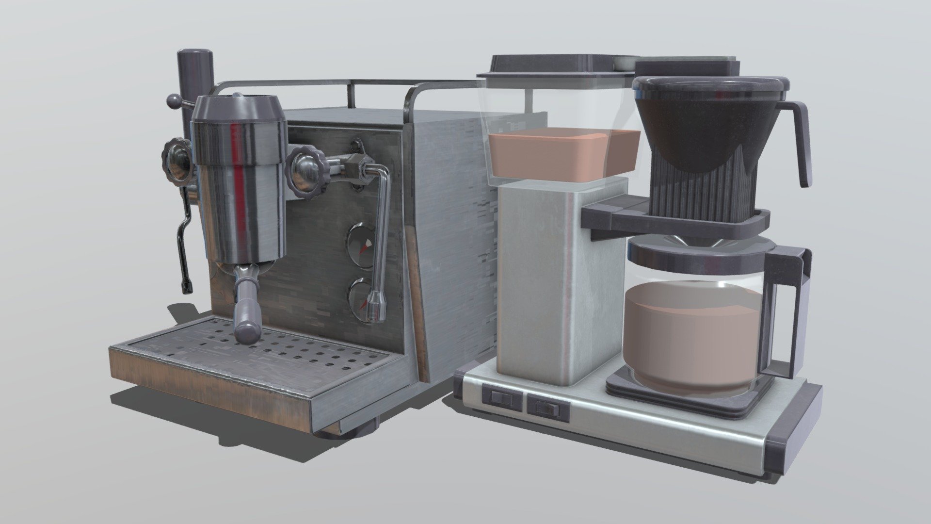 Coffee Machine & Dripper