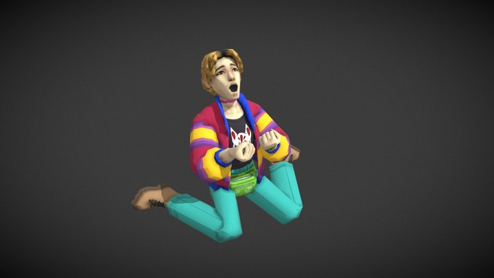 Lumi from Norowareta: The Three Treasures 3D Model