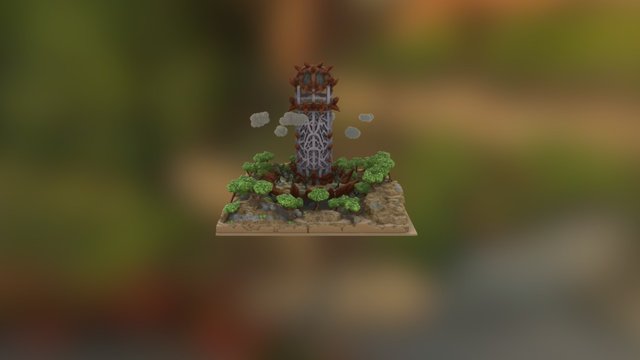 300x300 Creative Spawn 3D Model