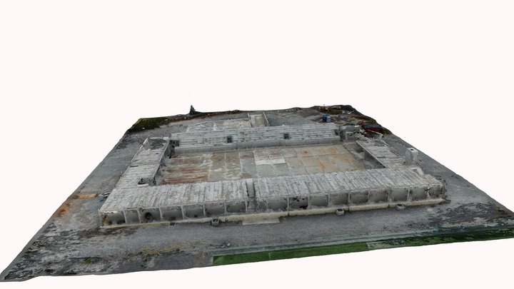 Isstadion 3D Model