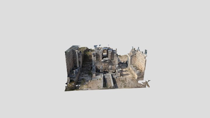 Antalya 2020 - Perge - Statue - Area 02 3D Model