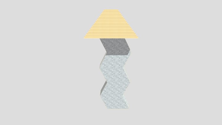 modern lamp created with sketchup 3D Model