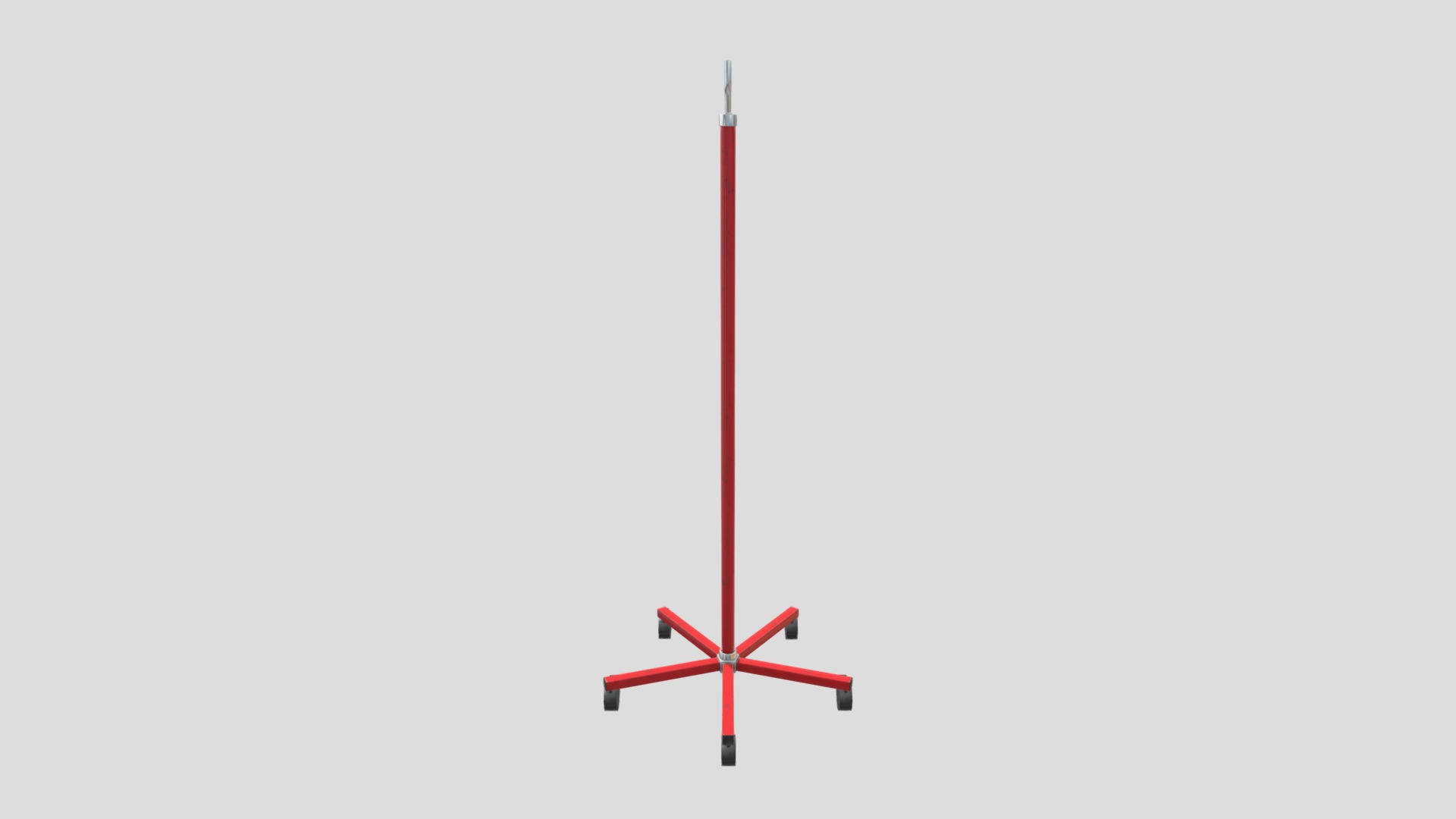 3D model IV Pole (Game Asset) - This is a 3D model of the IV Pole (Game Asset). The 3D model is about shape, arrow.