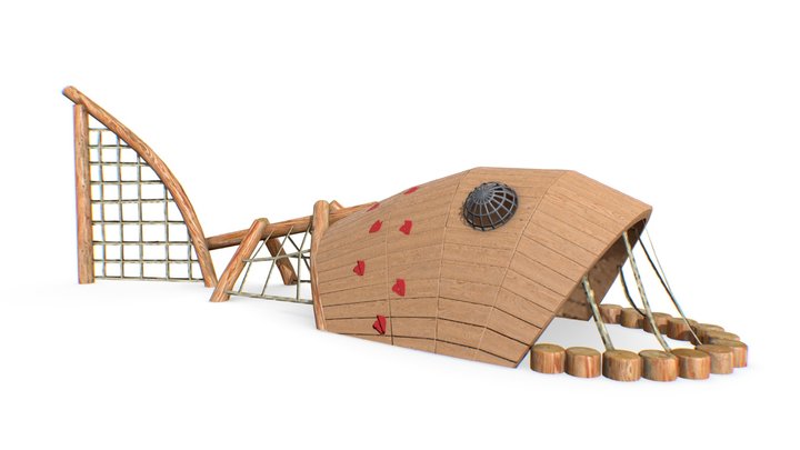 Whale_Playground 3D Model