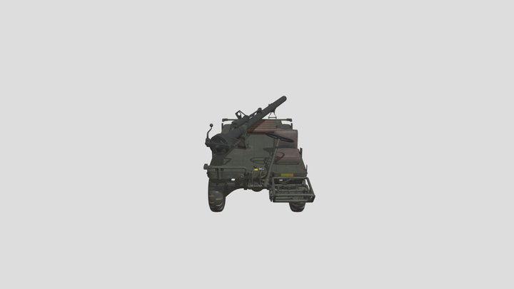 mule2 3D Model