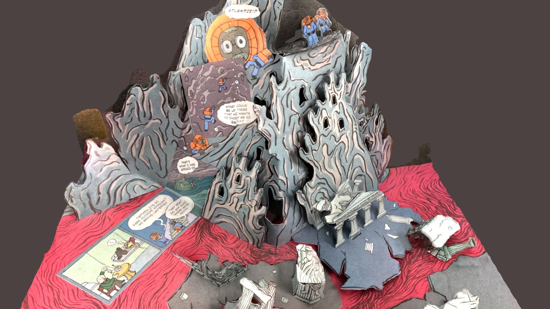 Day 060: Lost City of Atlantis Pop-Up