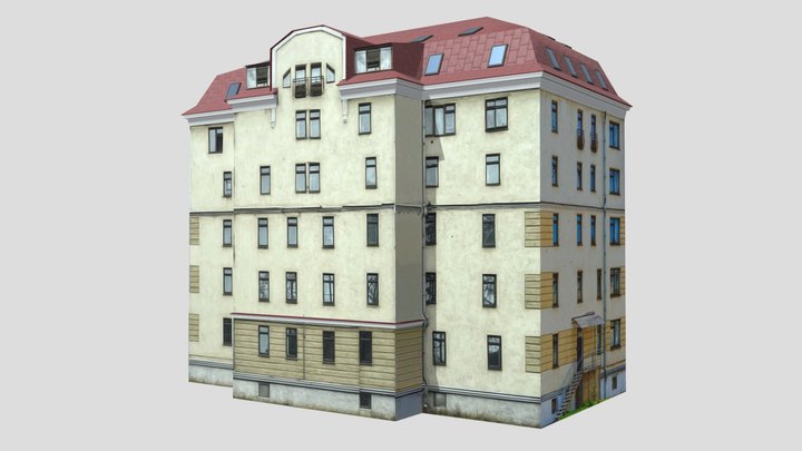 St. Petersburg, Nepokorennykh Avenue, 66 3D Model