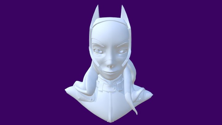 BATGIRL 3D Model