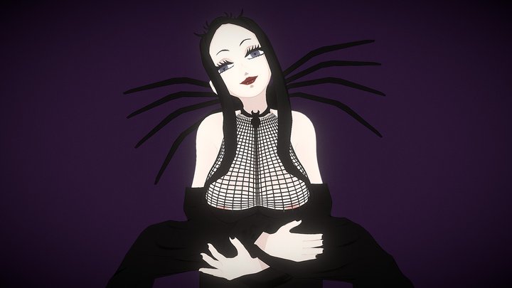Arachne Gorgon from soul eater 3D Model