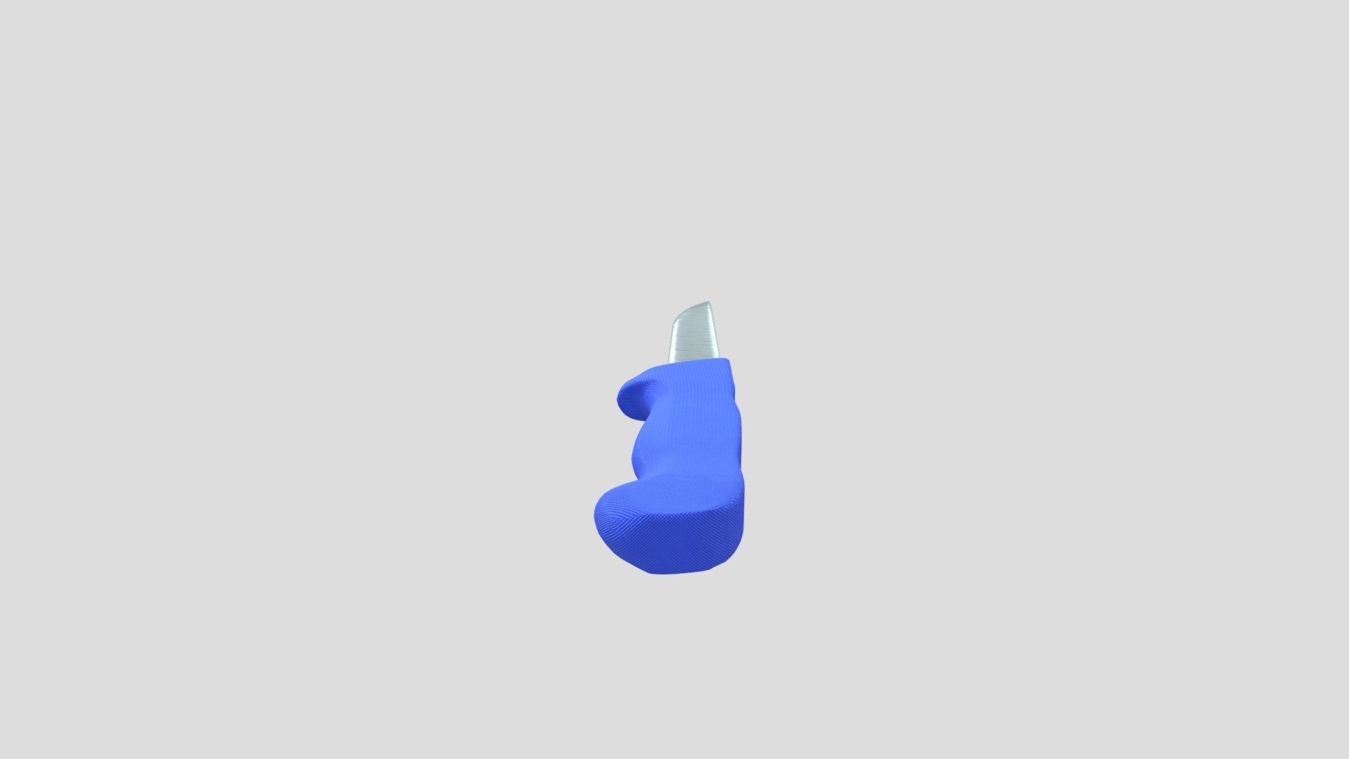 Blue knife test