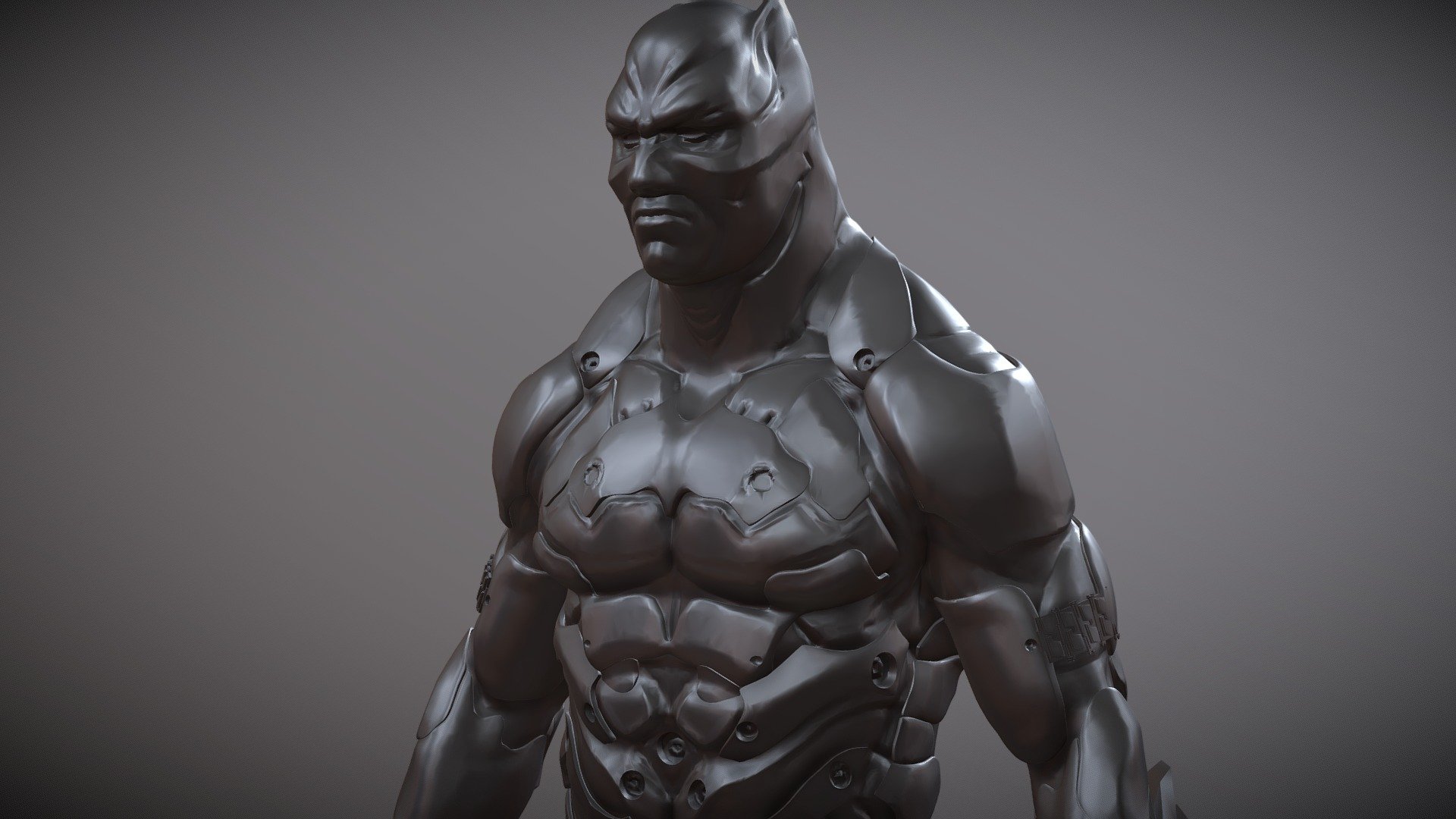 Batman Suit Design - 3D model by rhuvenciyo (@rhuvenciyo) [3020526]