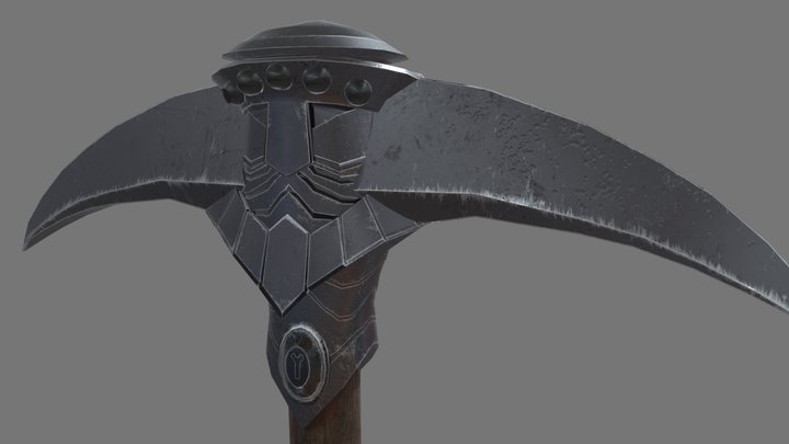 Dwarven Pick 3D Model