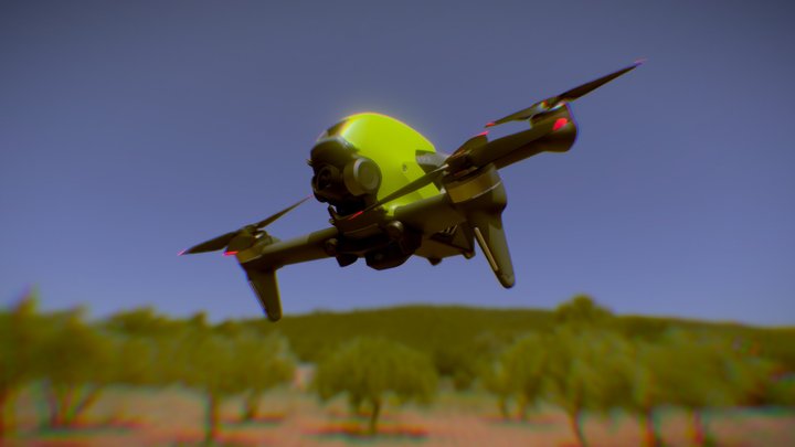 Dji FPV 3D Model