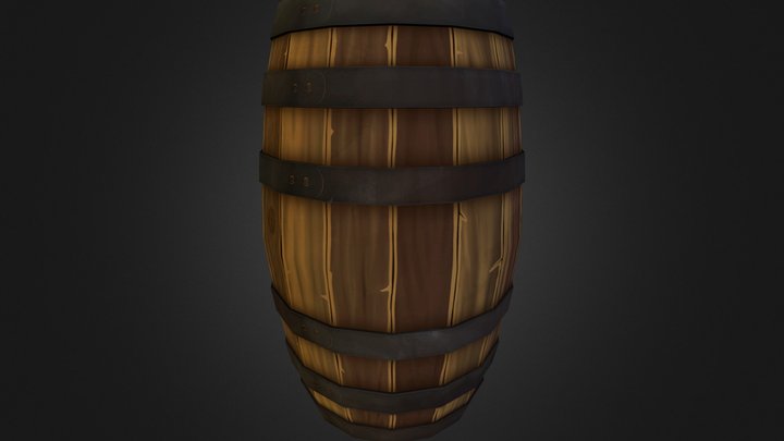 Barrel 3D Model
