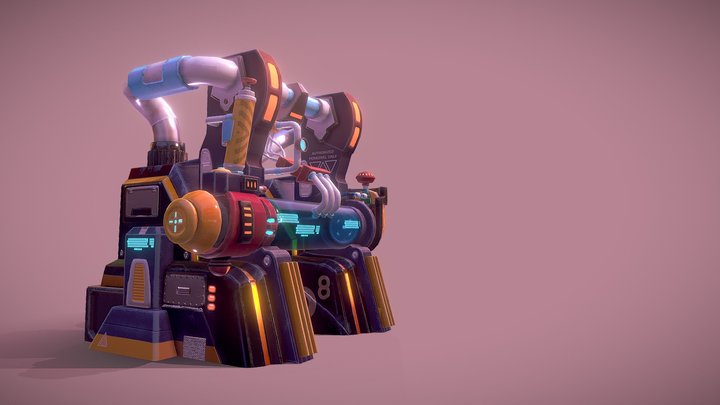 Mathues Lucas Generator B2C2_HEAJ_ModBuild 3D Model