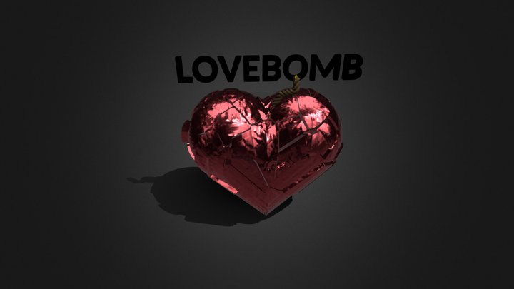 Heart bomb 3D Model