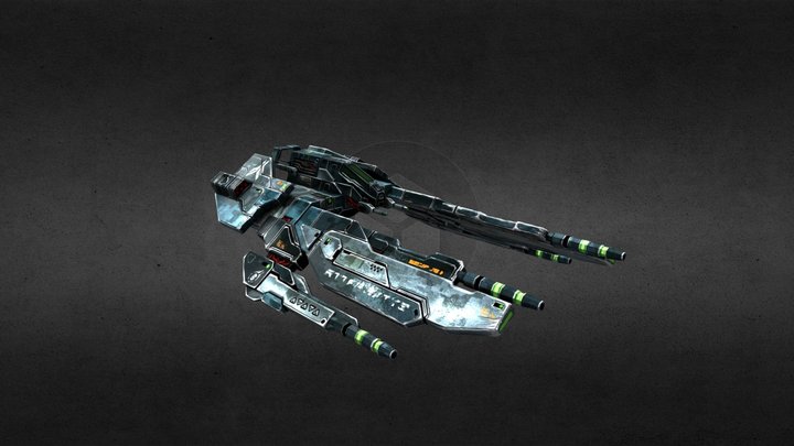 Galaxy On Fire 2 - Main Storyline: Ghost 3D Model