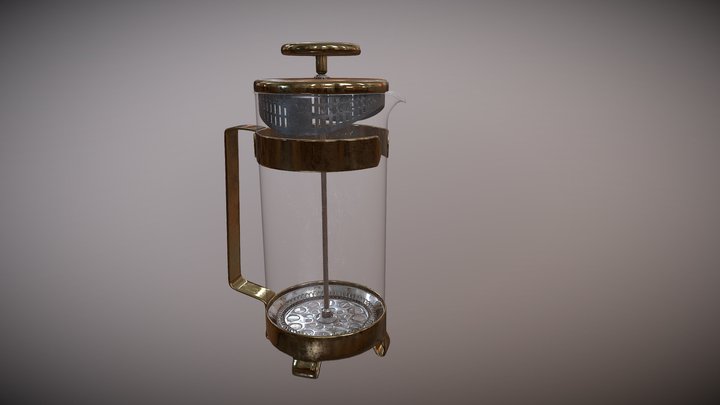 Coffee Press | French Press 3D Model