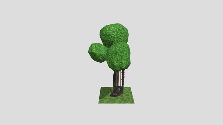 Treehouse 3D Model