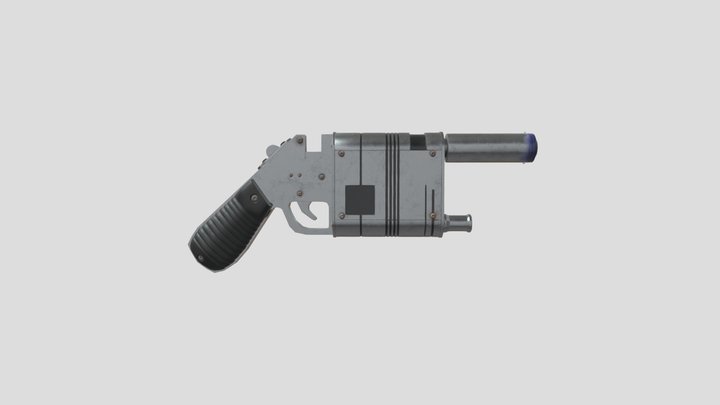 Blaster Star Wars 3D Model
