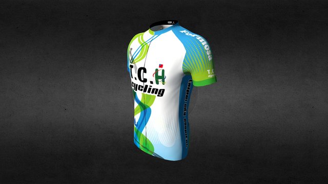 Cycling Jersey Demo 3D Model