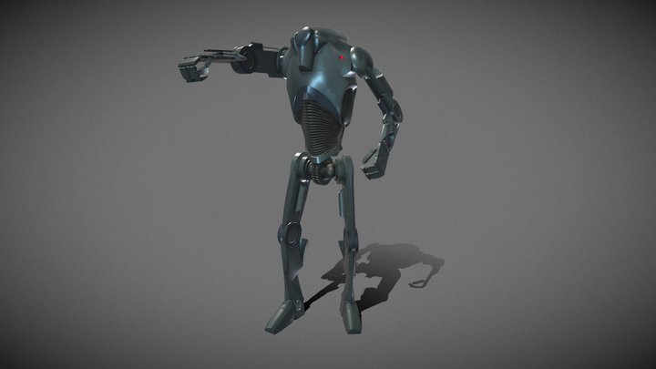 B2 Battle Droid - Star Wars 3D Model