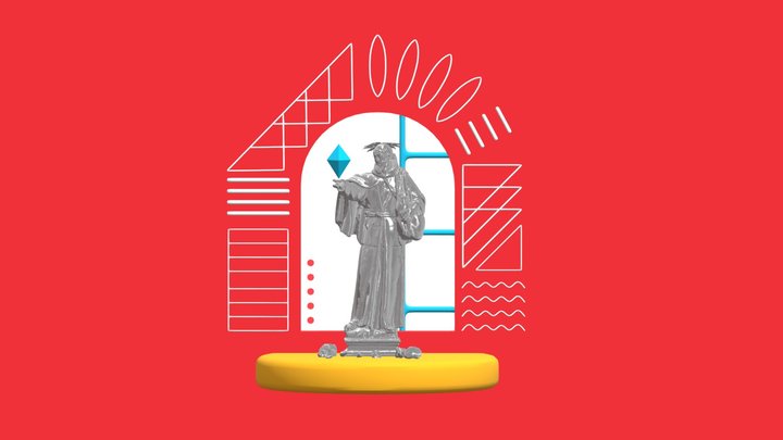 Philosopher's art 3D Model