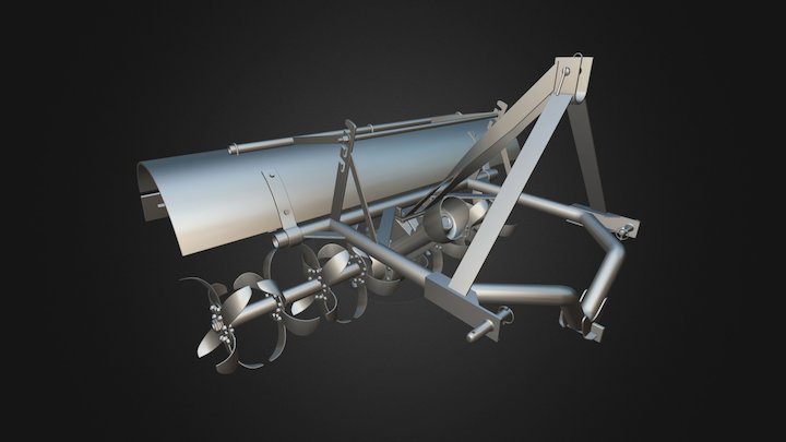 Eberhardt Rotor Kruemler RK374 3D Model
