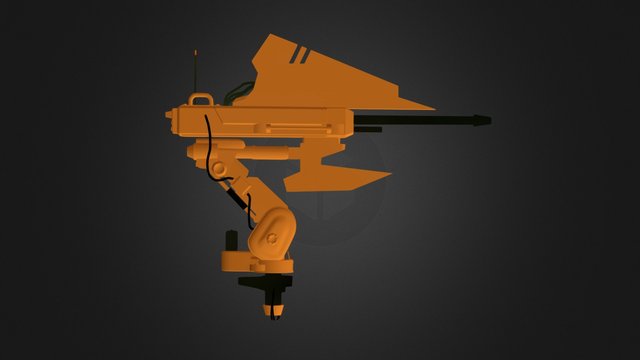 Parrot- Sentry Turret 3D Model