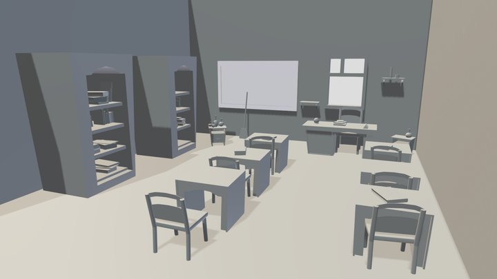 class 3D Model