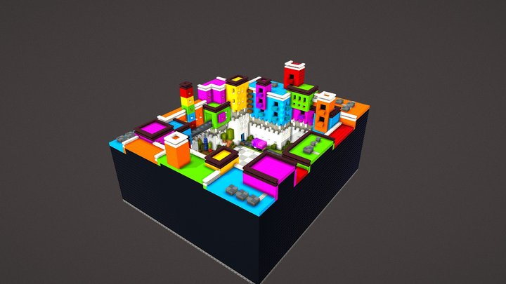 ColorCity Lobby 3D Model