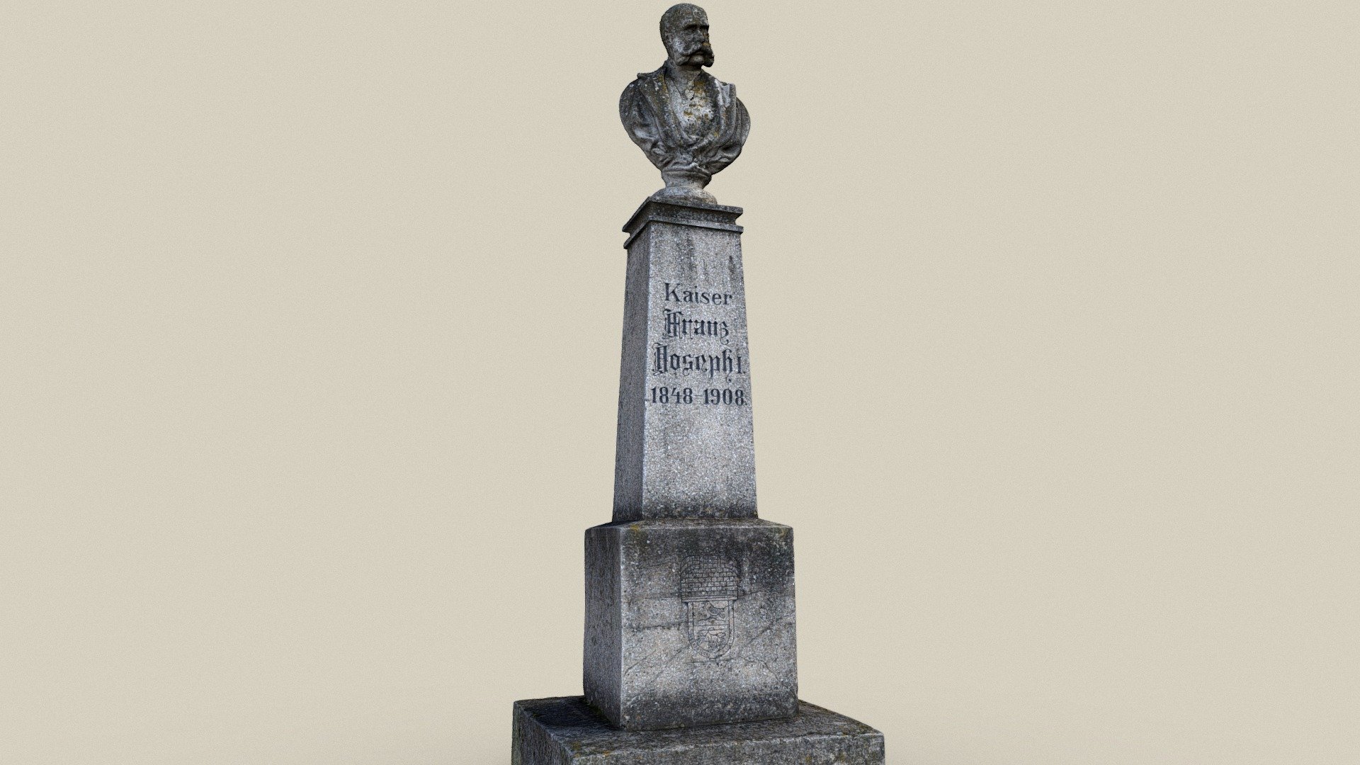 Kaiser Franz Joseph I. — Sketchfab embed 3D viewer