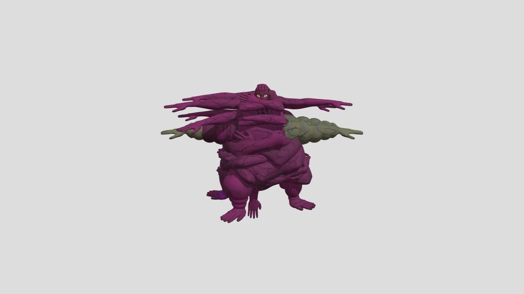Teoni from Demon Slayer - Fully Rigged