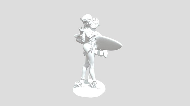 Luna Snow Summer 3D Model