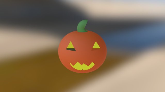 Dank Pumpkin 3D Model