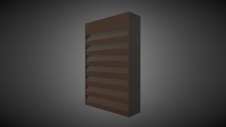 1612QS Louver 3D Model