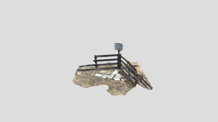 Nabb Cemetery (Closeup) 3D Model