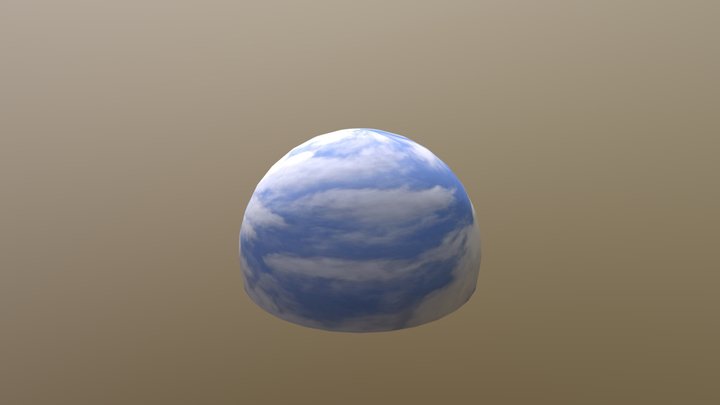 整體房子-無牆 3D Model