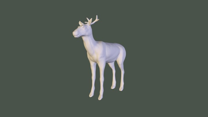 Deer 2.0 3D Model