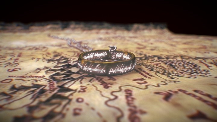 The One Ring 3D Model