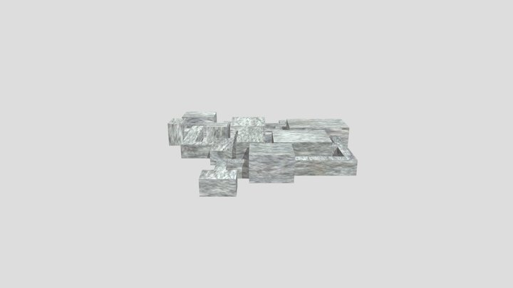 scary baboon type map 3D Model