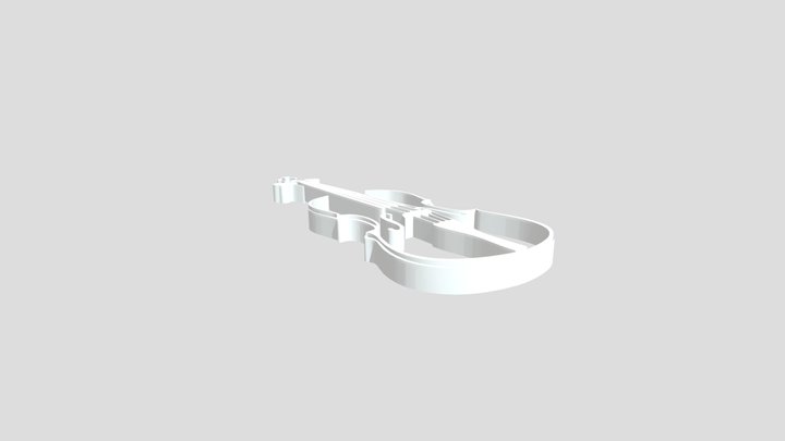 Violin 3D Model